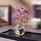 Crystal Money Tree Feng Shui Decor