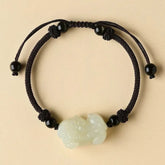 Hetian Jade Pixiu Fortune Bracelet - Perfect for Couples