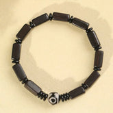 Natural Black Sandalwood Bead Bracelet - Freshness & Elegance