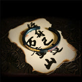 Taoist Silver Qiankun Circle & Beidou Seven Stars Bracelet