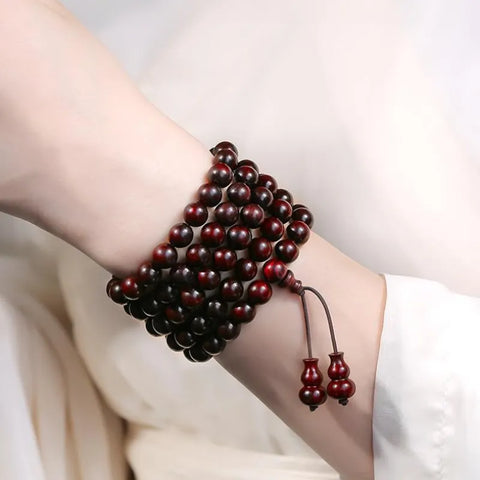 Buddha-Stein 108-Perlen Gebets- und Meditations-Mala-Armband