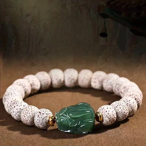Bracelet Bouddha Pierre Lune et Étoile Bodhi Pixiu