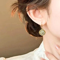 Chinese Oil Painting Earrings
