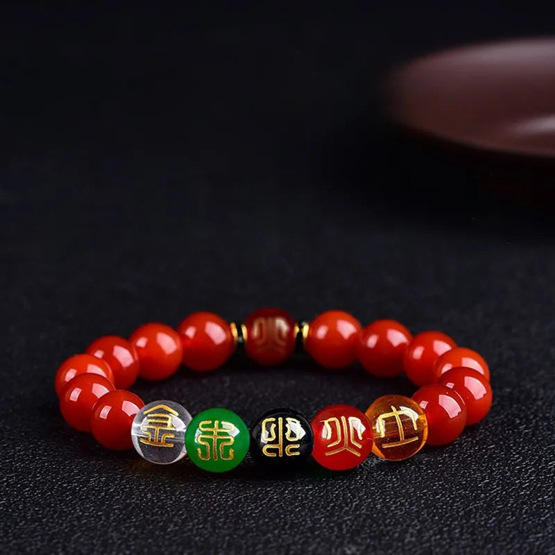 Daoist Five-Element Balancing Bracelet - Balances and Completes Your Energy