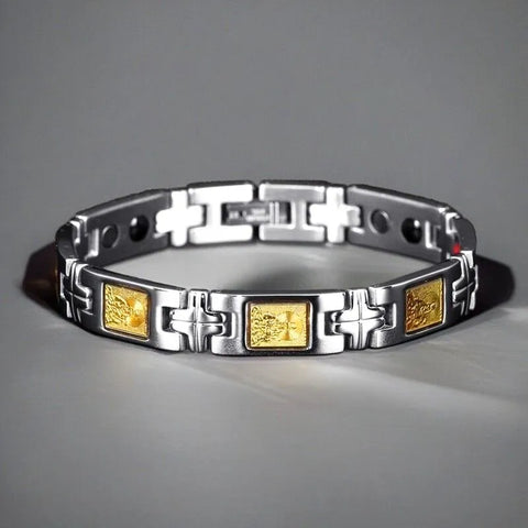 Heilendes Magnetarmband - Buddha &amp; Guanyin