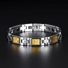 Healing Magnetic Bracelet - Buddha & Guanyin