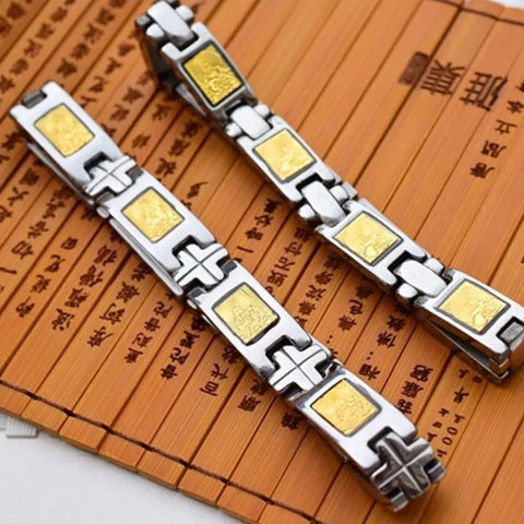 Heilendes Magnetarmband - Buddha &amp; Guanyin