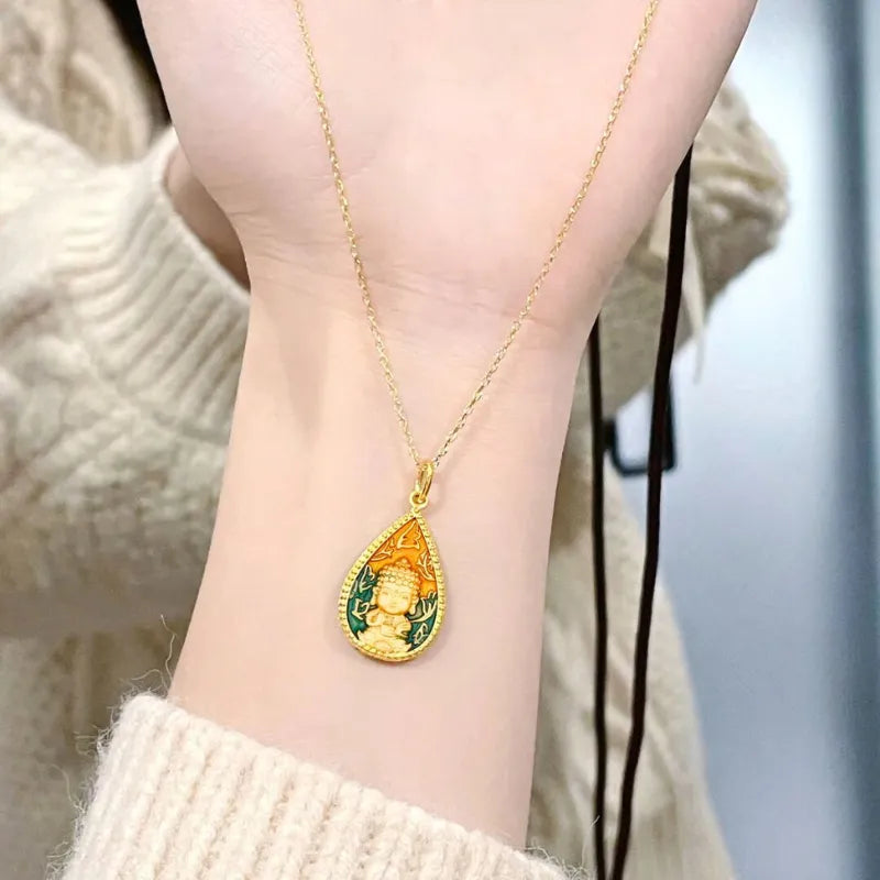 Medicine Buddha Necklace - Health Promotion