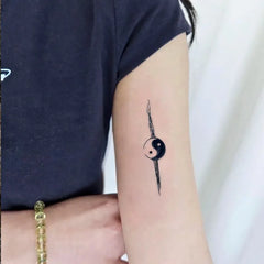 Taoistisches Kräutertattoo Sticker