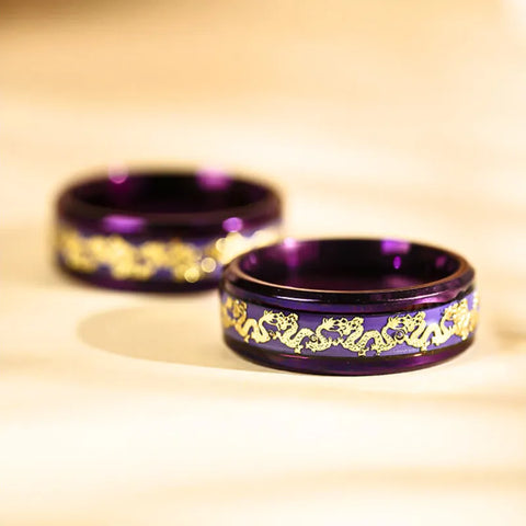 Taoistischer Jiu Zi Li Huo Ring – Symbol für Glück in der Liebe