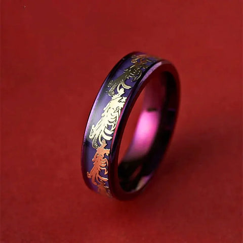 Taoistischer Jiu Zi Li Huo Ring – Symbol für Glück in der Liebe