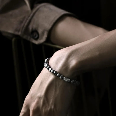 Taoistisches „碎银几两“-Armband – Reichtum anziehen und behalten