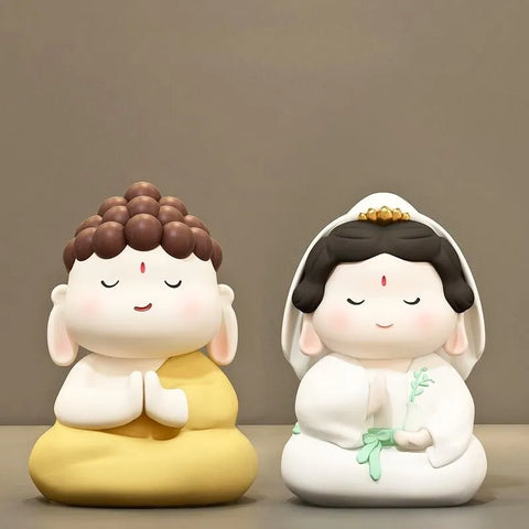 Figurines miniatures Tathagata / Avalokitesvara – Pour la paix intérieure