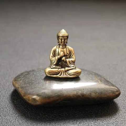 Statuette antique de Bouddha Tathagata