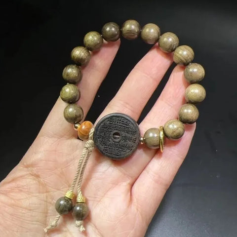 Bracelet tibétain en perles de pièces de monnaie Mountain Spirit