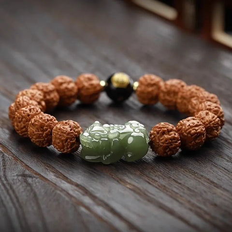 Bracelet Bouddha de Naissance Vajra Bodhi Seed - Pour une protection et une navigation en douceur