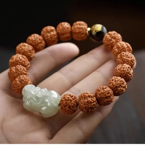 Bracelet Bouddha de Naissance Vajra Bodhi Seed - Pour une protection et une navigation en douceur